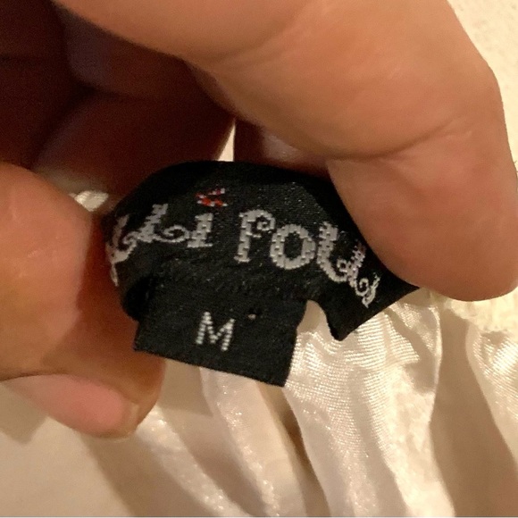 True Vintage Floral Women's Garden Dress Cotton Medium Stretch Y2K Whimsy Preppy - Picture 11 of 12